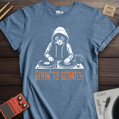 Born To Scratch DJ T-Shirt