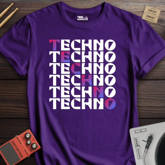 Techno Repeat DJ T-Shirt