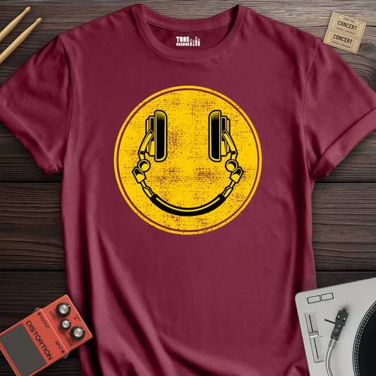 DJ Smiley Face T-Shirt