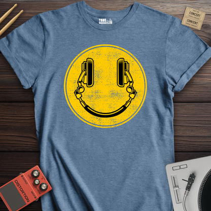 DJ Smiley Face T-Shirt