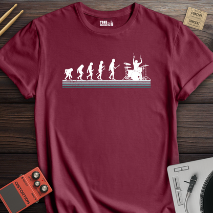 Drummer Evolution T-Shirt