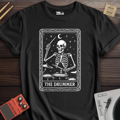 The Drummer Tarot Card T-Shirt