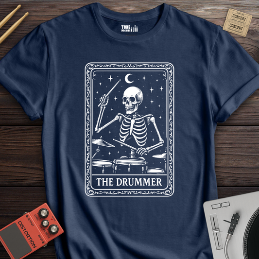 The Drummer Tarot Card T-Shirt