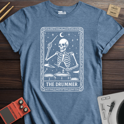 The Drummer Tarot Card T-Shirt