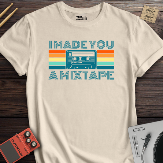 I Made You A Mixtape Retro T-Shirt