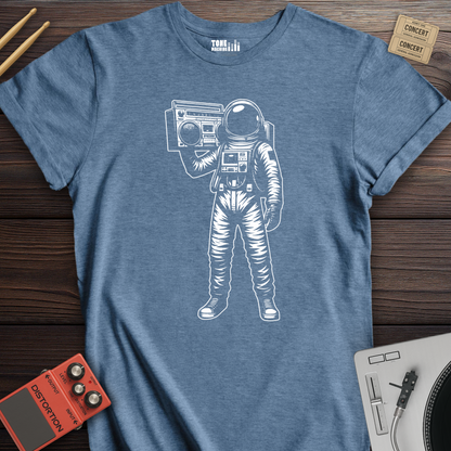 Bass In Orbit Retro T-Shirt