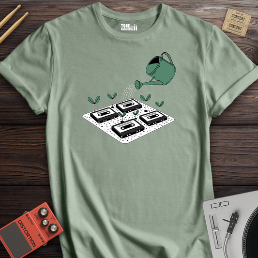 Mixtape Garden Retro T-Shirt