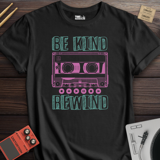 Be Kind Rewind Cassette Retro T-Shirt