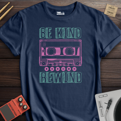 Be Kind Rewind Cassette Retro T-Shirt