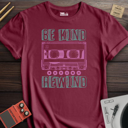Be Kind Rewind Cassette Retro T-Shirt