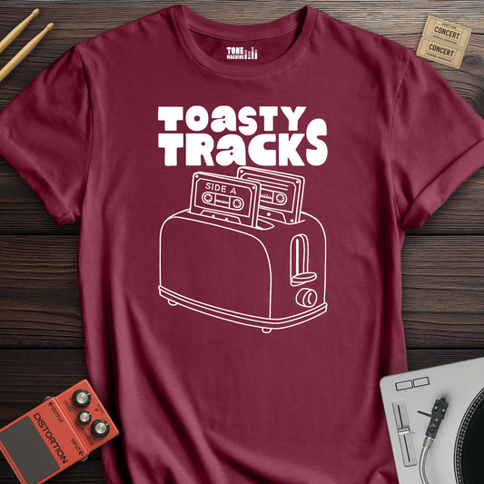 Toasty Tracks Retro T-Shirt