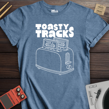 Toasty Tracks Retro T-Shirt