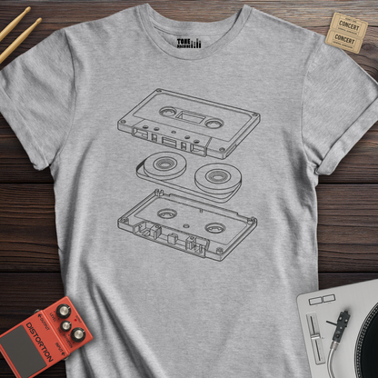 Mixtape Mechanics Retro T-Shirt