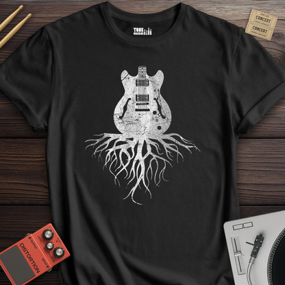 Roots Of Rock Guitar T-Shirt