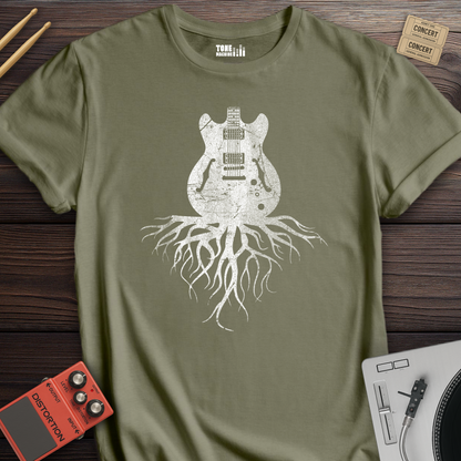 Roots Of Rock Guitar T-Shirt