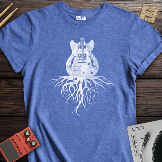 Roots Of Rock Guitar T-Shirt