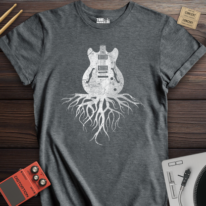 Roots Of Rock Guitar T-Shirt