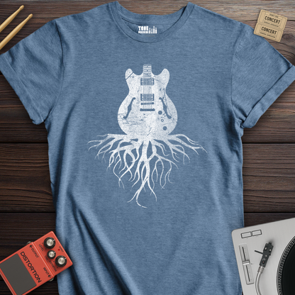 Roots Of Rock Guitar T-Shirt