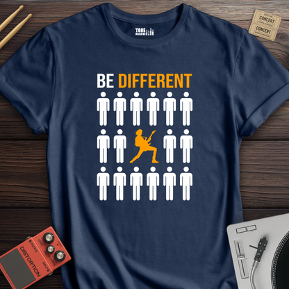 Be Different Guitar T-Shirt