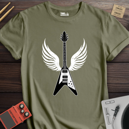 Frequent Flyer Guitar T-Shirt