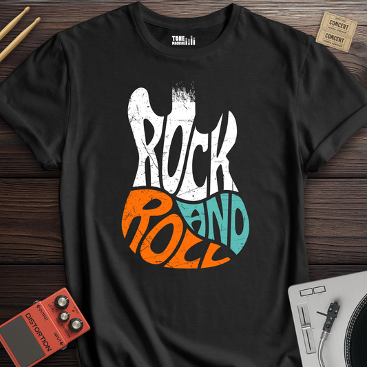 Rock And Roll Guitar T-Shirt