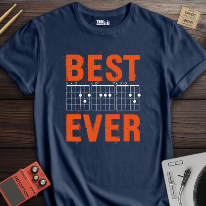 Best DAD Ever Guitar T-Shirt