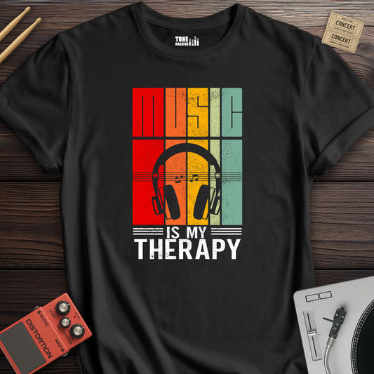 Music Is My Therapy T-Shirt