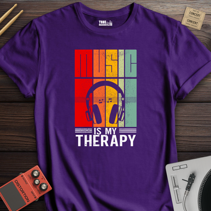 Music Is My Therapy T-Shirt