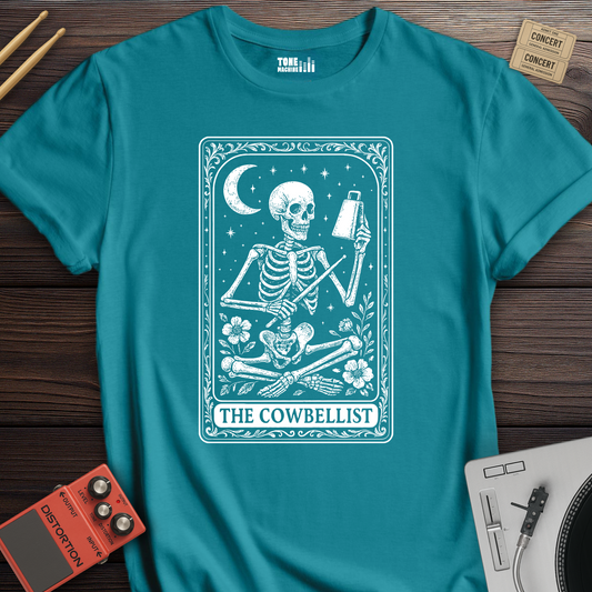 The Cowbellist Tarot Card T-Shirt
