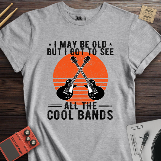 I Got To See All The Cool Bands T-Shirt