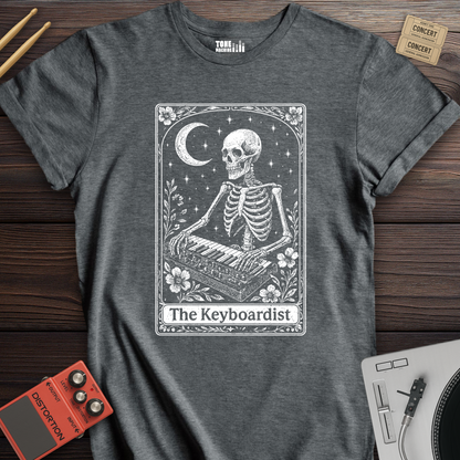 The Keyboardist Tarot Card T-Shirt