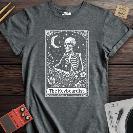 The Keyboardist Tarot Card T-Shirt