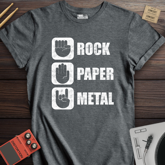 Rock Paper Metal T-Shirt