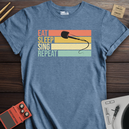 Eat Sleep Sing Repeat T-Shirt