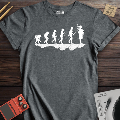 Bagpiper Evolution T-Shirt