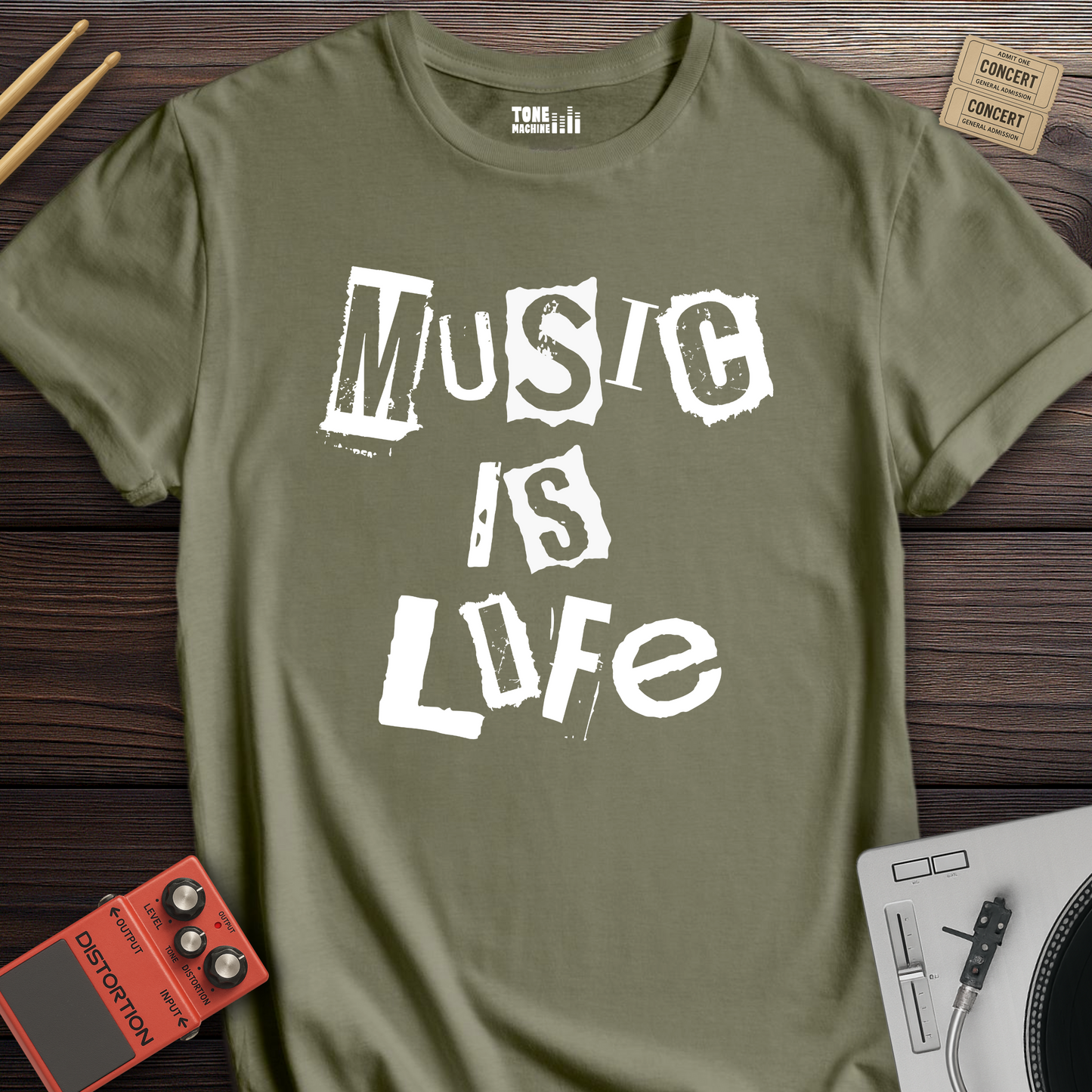 Music Is Life T-Shirt