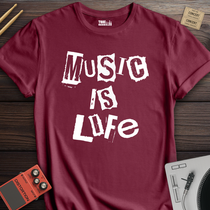 Music Is Life T-Shirt