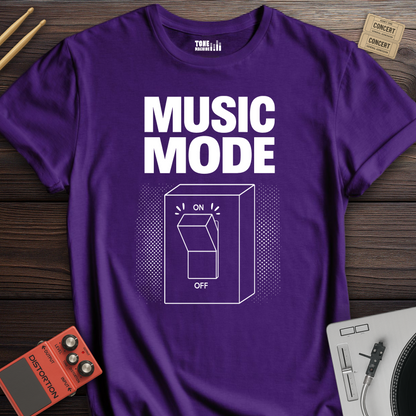 Music Mode On T-Shirt
