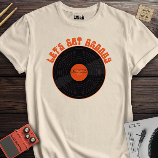 Let's Get Groovy Vinyl T-Shirt