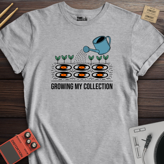 Growing My Collection Vinyl T-Shirt