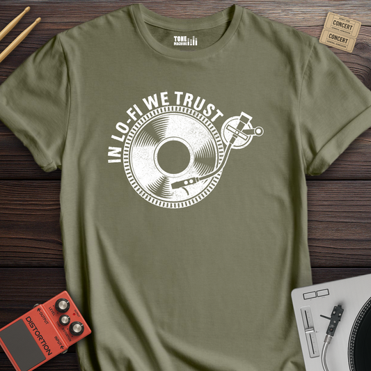 In Lo-Fi We Trust Vinyl T-Shirt