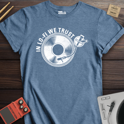 In Lo-Fi We Trust Vinyl T-Shirt
