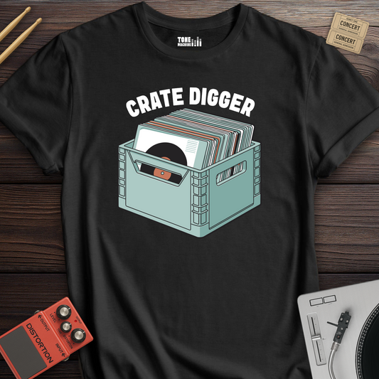Crate Digger Vinyl T-Shirt