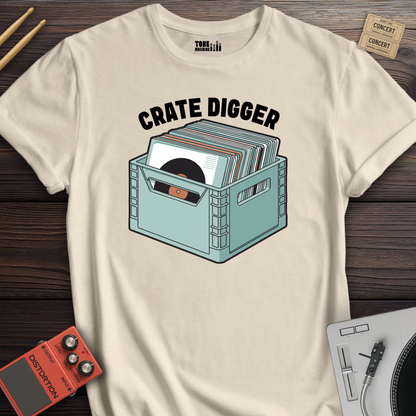 Crate Digger Vinyl T-Shirt