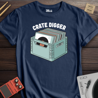 Crate Digger Vinyl T-Shirt