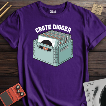 Crate Digger Vinyl T-Shirt