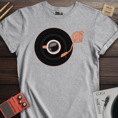 I Love Vinyl In The Morning T-Shirt