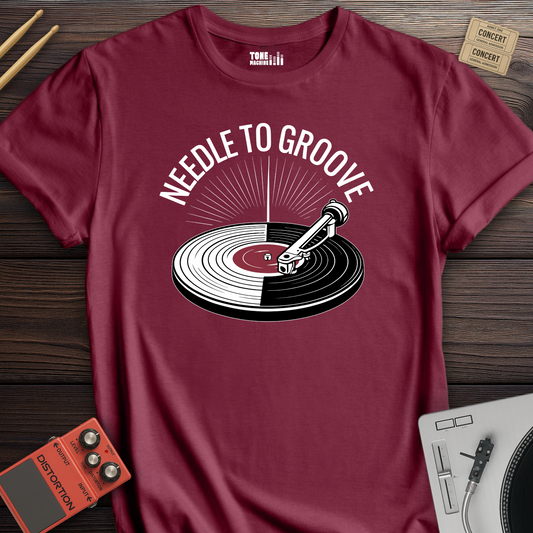 Needle To Groove Vinyl T-Shirt