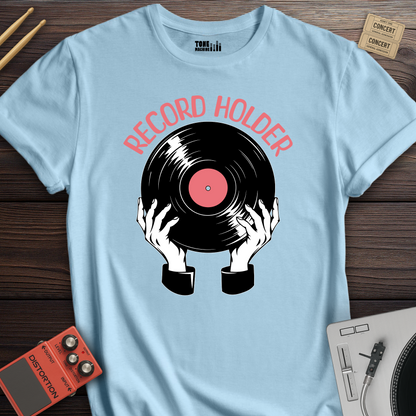 Record Holder Vinyl T-Shirt