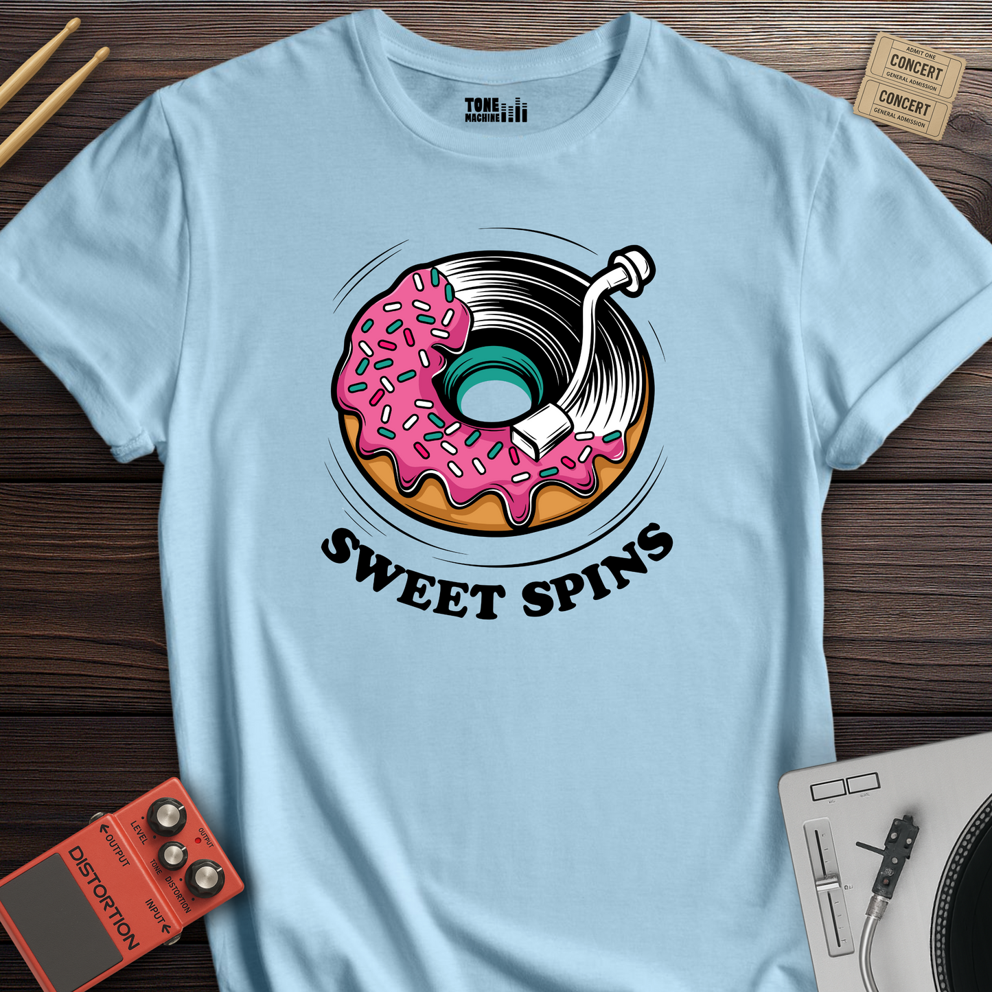 Sweet Spins Vinyl T-Shirt